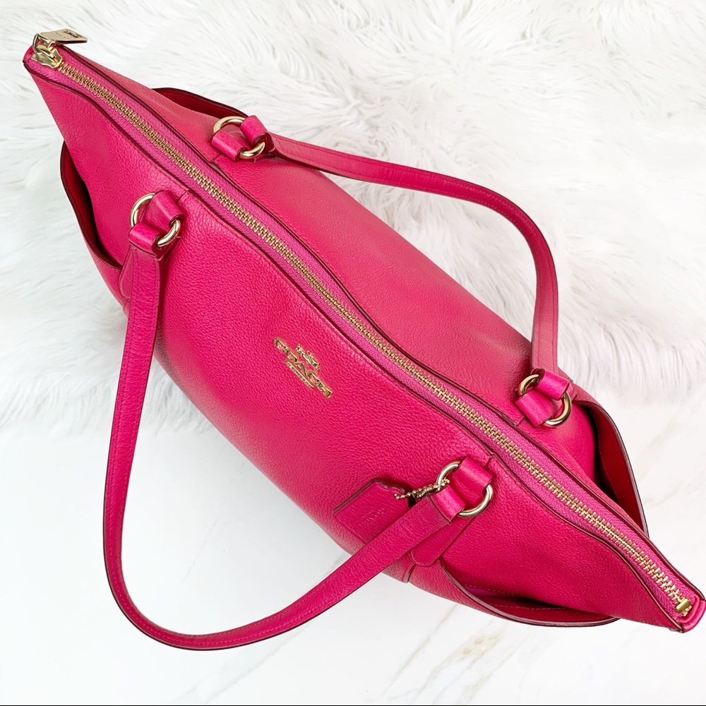 Coach Ava Hot Pink Tote - Picture 7 of 8